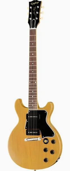 Epiphone 1960 Les Paul Special DC TVY edestä