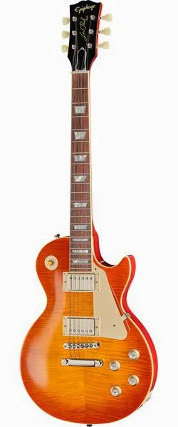 Epiphone 1960 Les Paul Standard ITB edestä