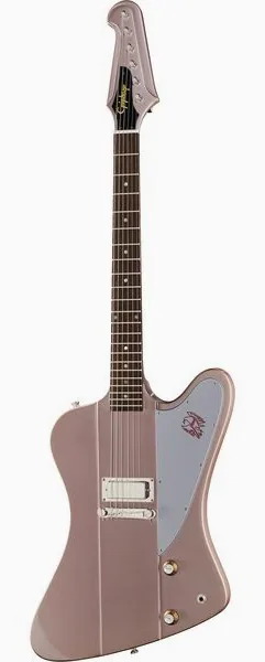 Epiphone 1963 Firebird I Heather Poly edestä