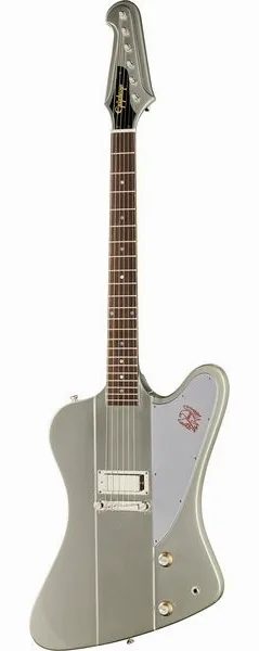 Epiphone 1963 Firebird I Silver Mist edestä