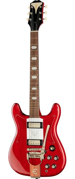 Epiphone Crestwood Custom Cherry edestä