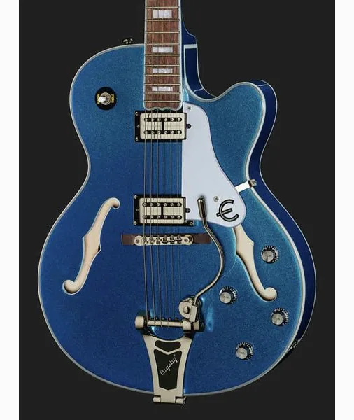Epiphone Emperor Swingster Delta Blue, yksityiskohta 4