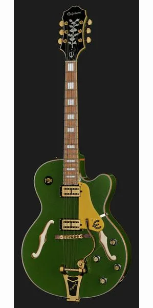 Epiphone Emperor Swingster Forest Green, yksityiskohta 2