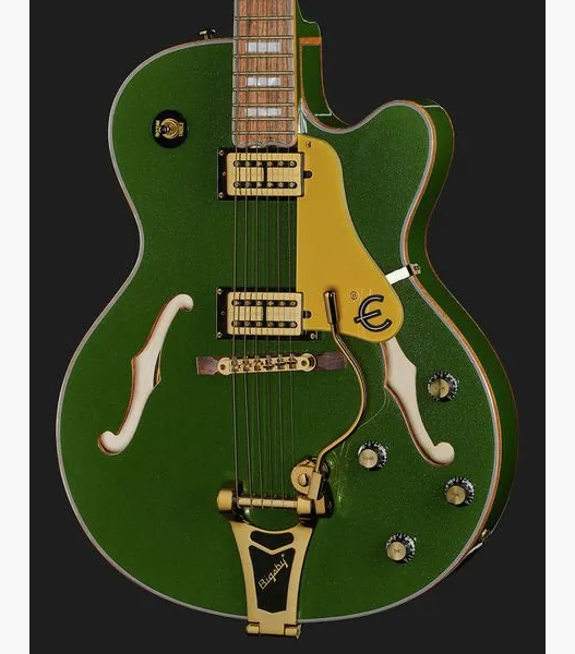 Epiphone Emperor Swingster Forest Green, yksityiskohta 4