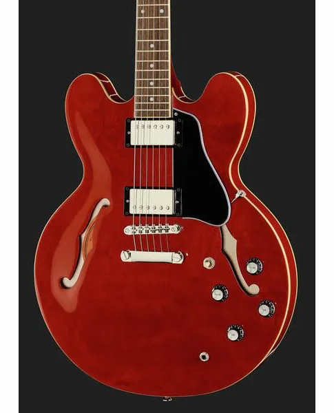 Epiphone ES-335 Cherry, yksityiskohta 4