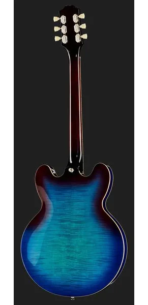 Epiphone ES-335 Figured Blueberry Burst, yksityiskohta 3