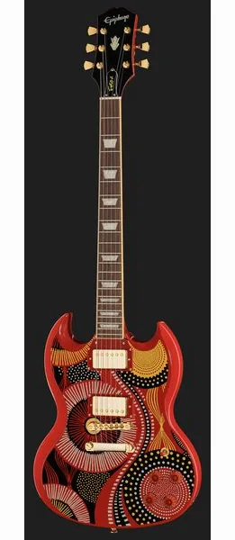 Epiphone Fatoumata Diawara SG, yksityiskohta 2