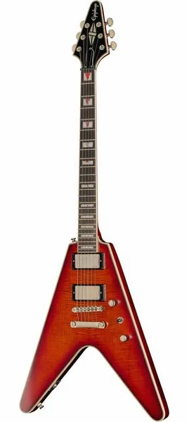 Epiphone Flying V Prophecy Aged BTB edestä