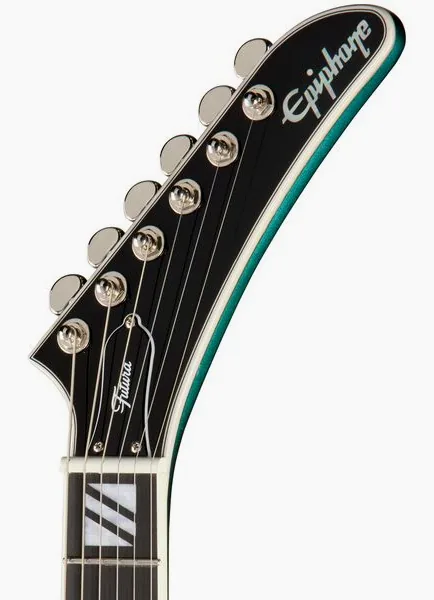 Epiphone Futura Explorer Custom DS, yksityiskohta 5
