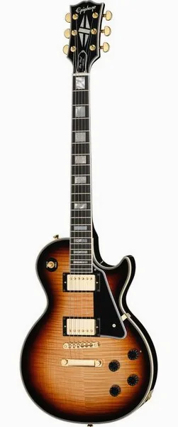 Epiphone IGC Les Paul Custom SB edestä