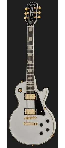 Epiphone Les Paul Custom Alpine WH, yksityiskohta 2