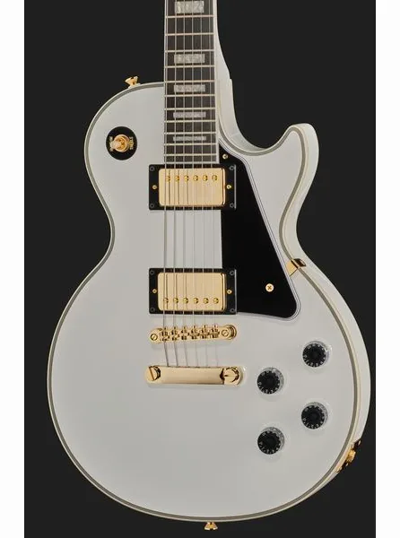 Epiphone Les Paul Custom Alpine WH, yksityiskohta 4