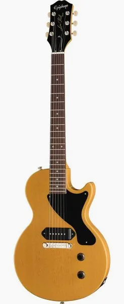 Epiphone Les Paul Junior TV Yellow edestä