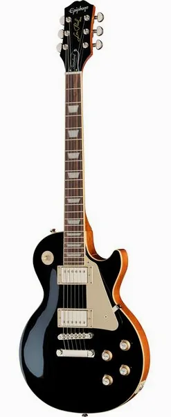 Epiphone Les Paul Standard 60s Ebony edestä