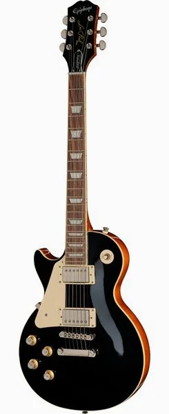 Epiphone Les Paul Standard 60s Ebony LH edestä