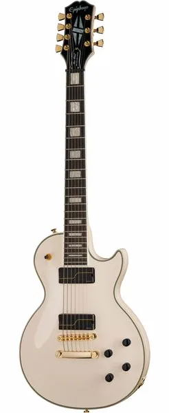 Epiphone Matt Heafy LP Cust. 7 Bone Wh. edestä