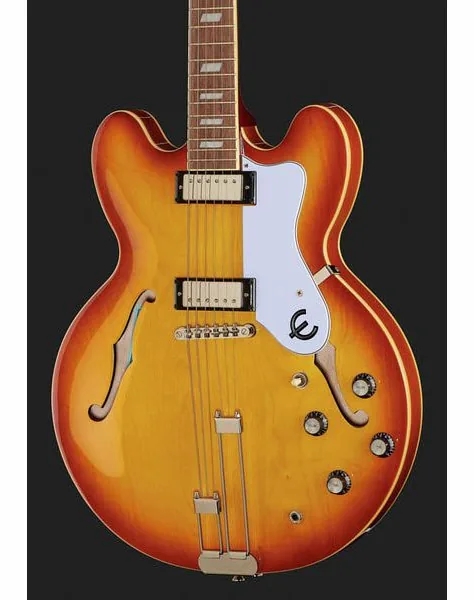 Epiphone Riviera Royal Tan, yksityiskohta 4