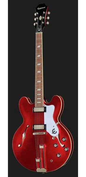 Epiphone Riviera Sparkling Burgundy, yksityiskohta 2
