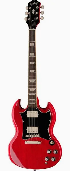 Epiphone SG Standard Cherry IBG edestä
