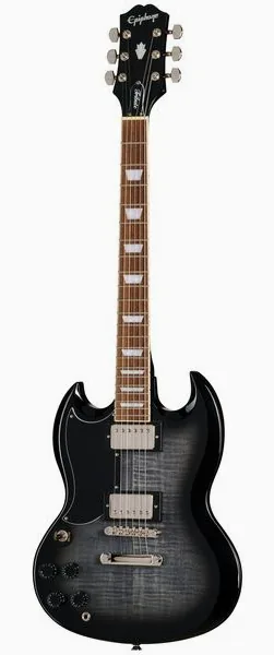 Epiphone SG Tribute Plus EB LH edestä