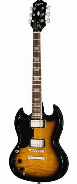 Epiphone SG Tribute Plus VS LH edestä