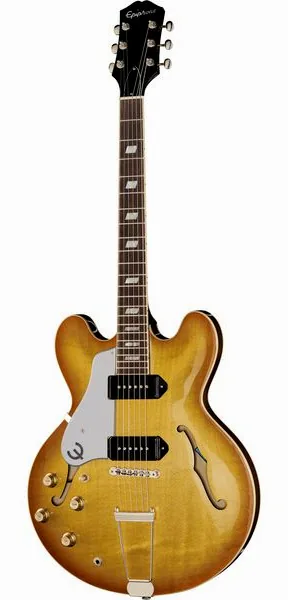 Epiphone USA Casino Royal Tan LH edestä