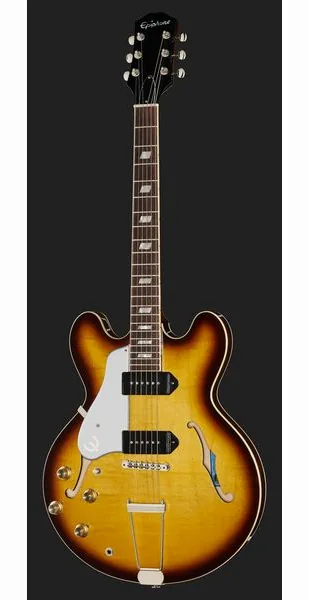 Epiphone USA Casino Vintage Sunburst LH, yksityiskohta 2