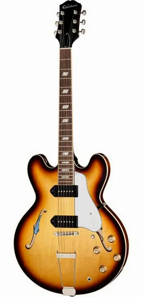 Epiphone USA Casino Vintage Sunburst edestä