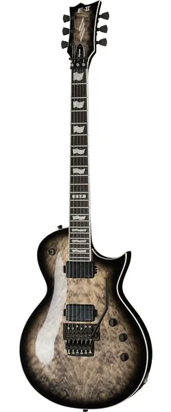ESP E-II Eclipse FR Charcoal Burst edestä