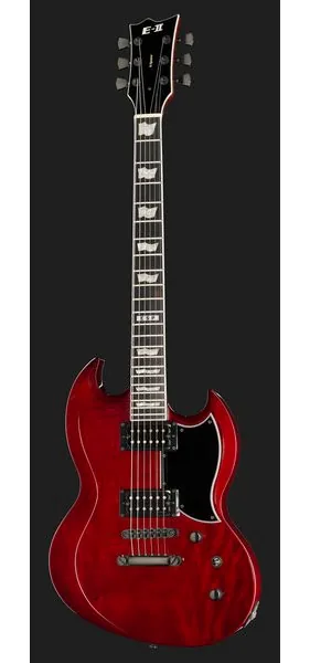 ESP E-II Viper See Thru BK Cherry, yksityiskohta 2