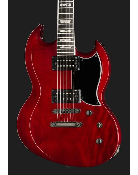 ESP E-II Viper See Thru BK Cherry, yksityiskohta 4