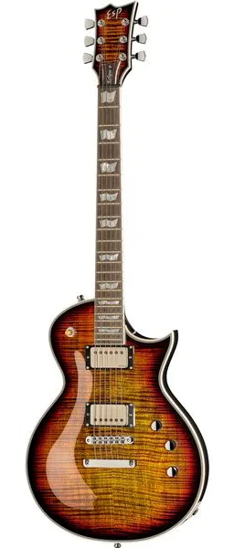 ESP Eclipse Custom Tiger Eye SB edestä
