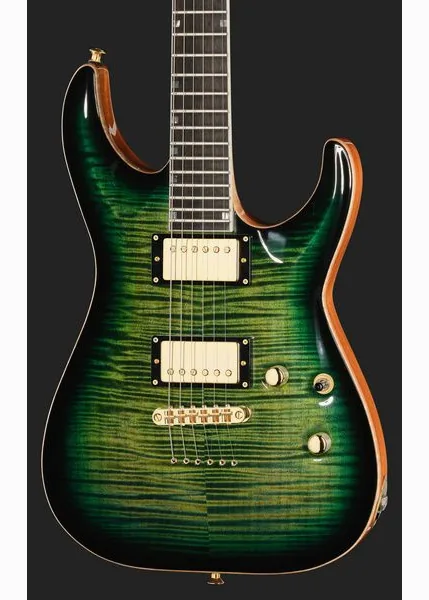 ESP HORIZON II FM Dark Lime Burst, yksityiskohta 4