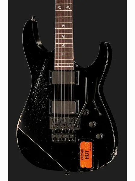ESP KH-2 Vintage Distressed Black, yksityiskohta 4