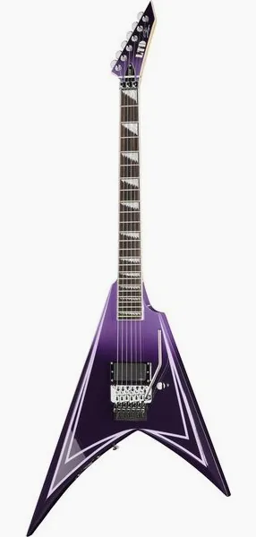ESP LTD Alexi Hexed Sawtooth edestä