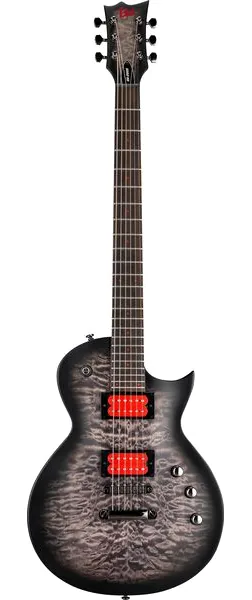 ESP LTD BB-200B QM STBLKSB Satin edestä