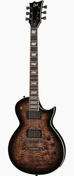 ESP LTD EC-400 QM STBSB edestä