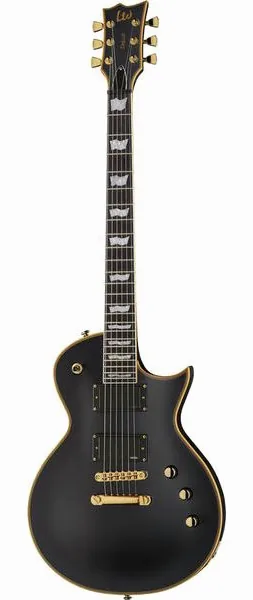 ESP LTD EC-1000 Vintage Black edestä