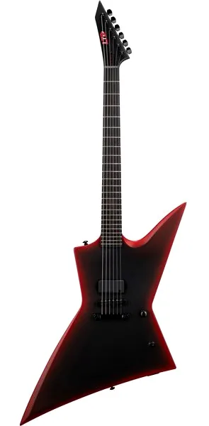 ESP LTD EXL Black Metal II edestä