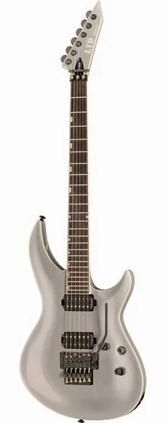 ESP LTD H3-1000FR Metallic Silver edestä