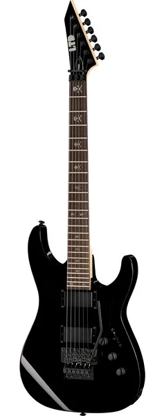 ESP LTD KH-202 BLK Kirk Hammett edestä