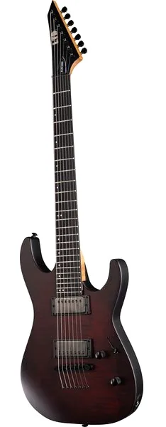ESP LTD M-207B DX Crimson Satin, yksityiskohta 2