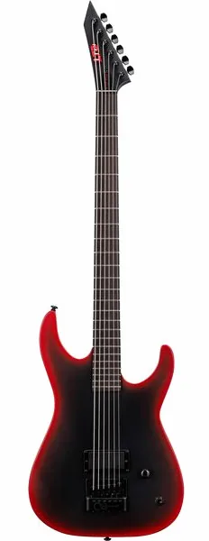 ESP LTD M-6B ET Black Metal II edestä