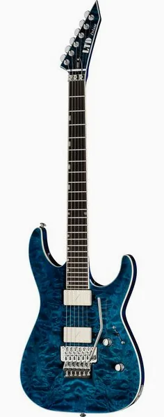 ESP LTD MH-1000 Black Ocean edestä