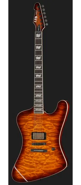ESP LTD Phoenix QM Tobacco Burst, yksityiskohta 2