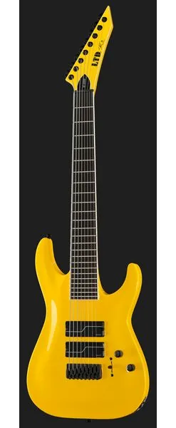 ESP LTD SC-608 Baritone YEL, yksityiskohta 2