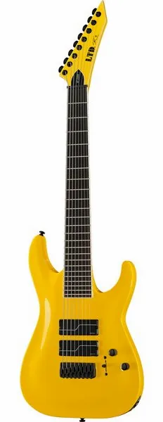 ESP LTD SC-608 Baritone YEL edestä