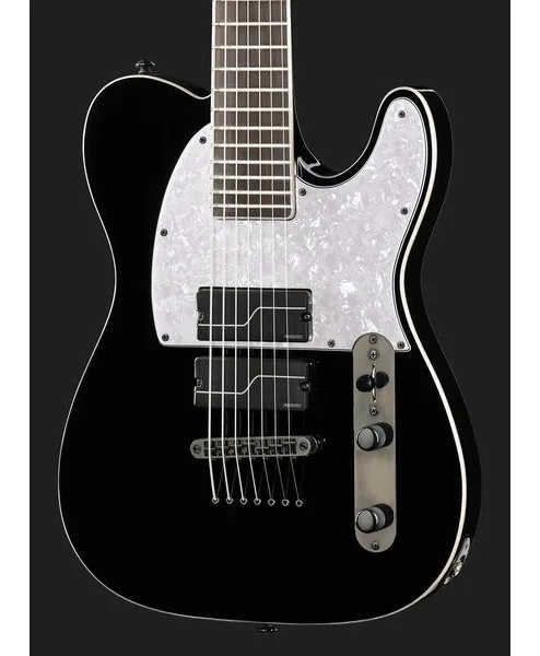 ESP LTD SCT607 Baritone Black, yksityiskohta 4