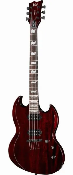 ESP LTD Viper-1000 Black Cherry edestä