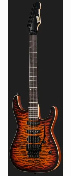 ESP M-III FR QM FSH BH Tiger Eye, yksityiskohta 2